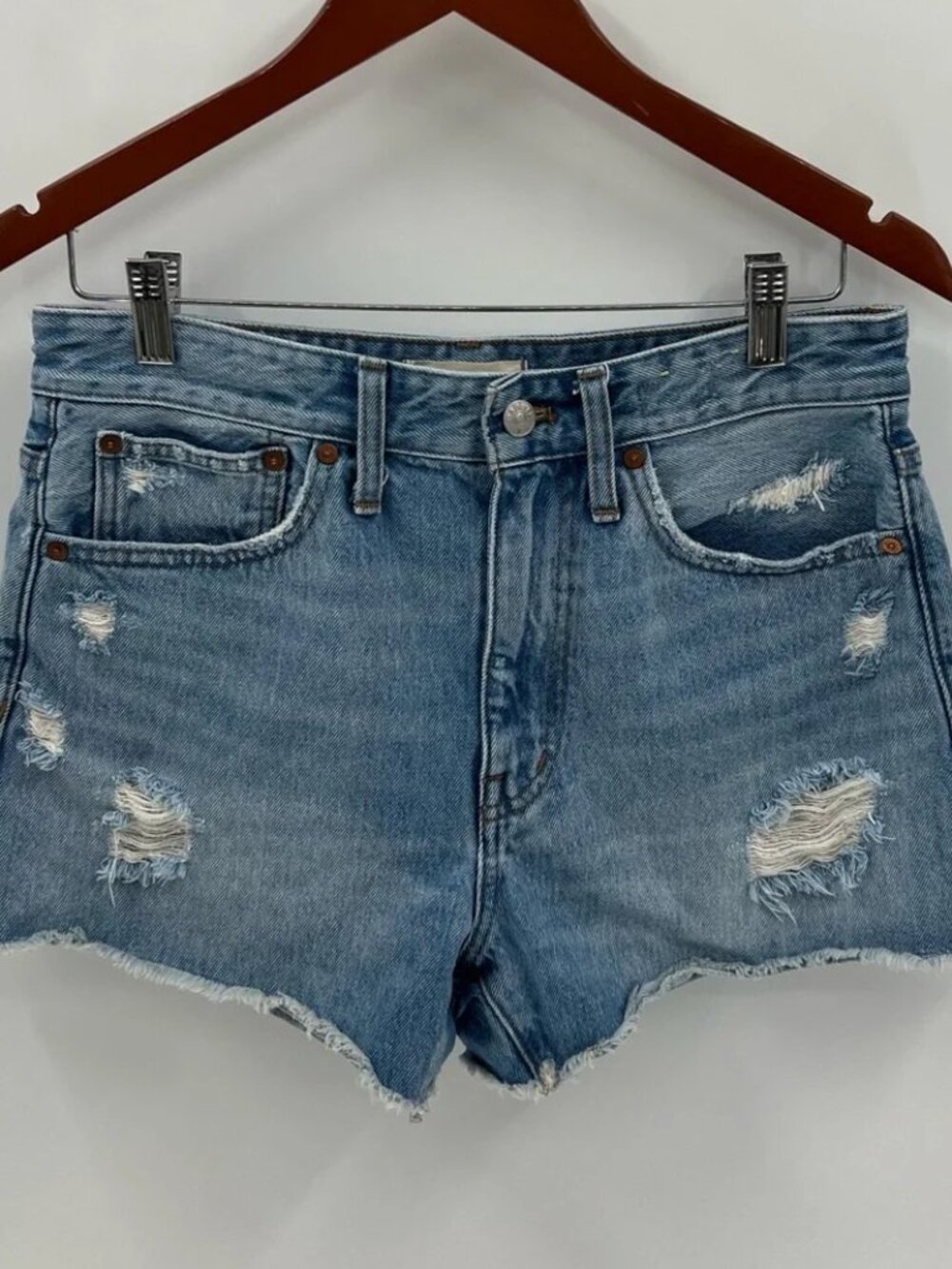 Madewell relaxed denim shorts